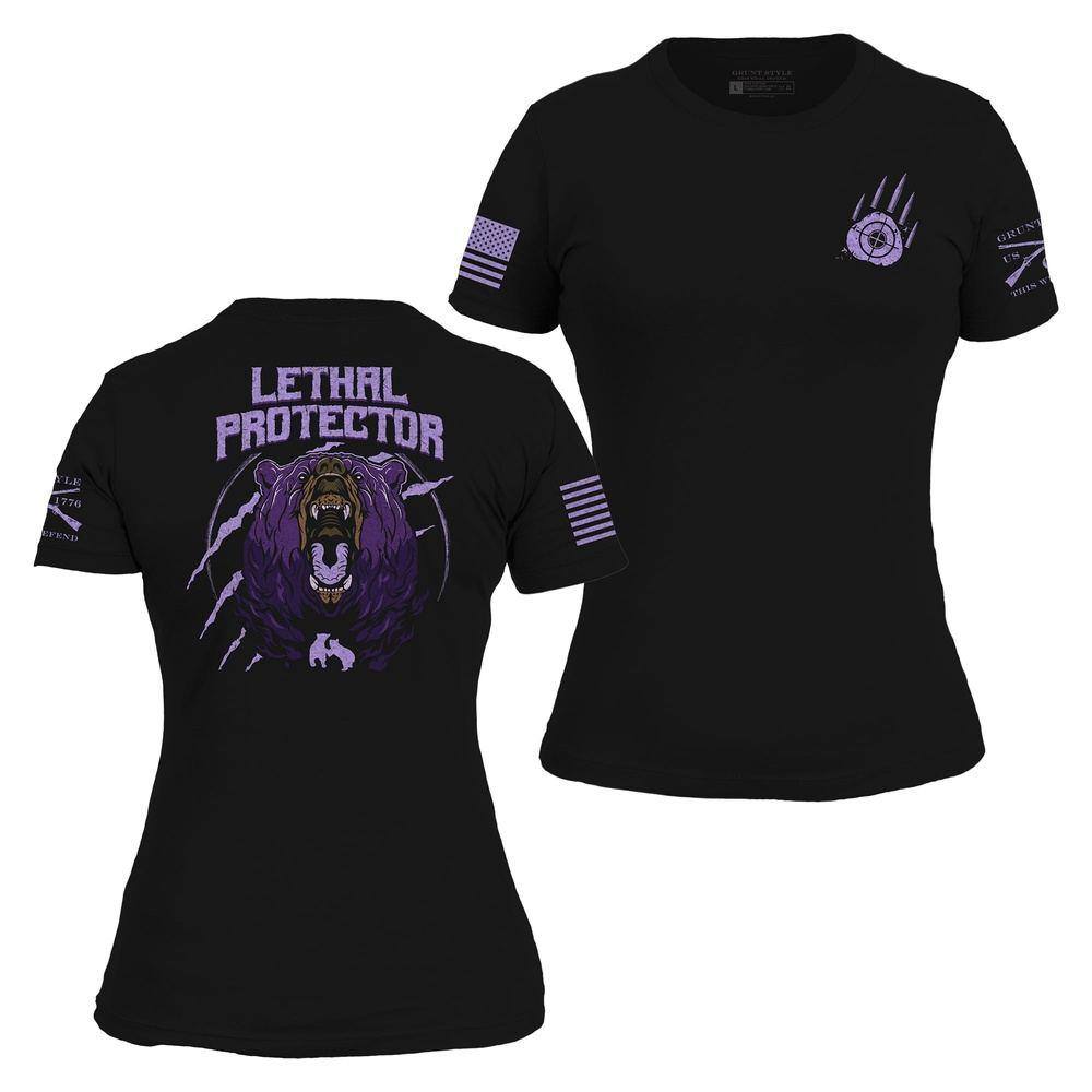 Women's Patriotic Shirt - Lethal Protector – Grunt Style, LLC